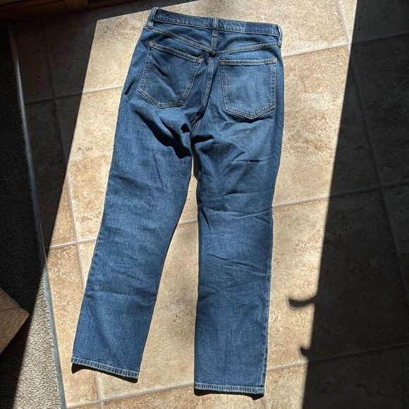 Abercrombie & Fitch - Ultra high rise ankle straight jean - Picture 3 of 5